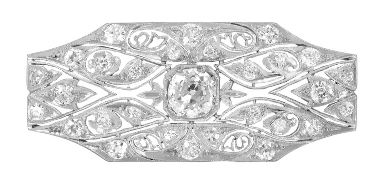 Diamond Brooch